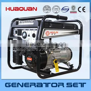 Home Use Single Phase 3kw Gasoline Generator Set thumbnail-1