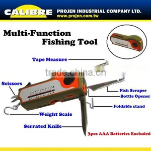 CALIBRE Promotion Gift Multi Function Tool Fishing Tool With Tape Measure thumbnail-1