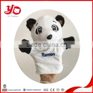 New Soft Plush Panda Hand Puppet , Panda Hand Puppets thumbnail-1