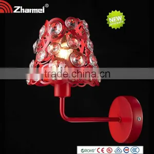 Modern Crystal and Wrought Iron Materials Wall Lamp,bedside Lamp thumbnail-1