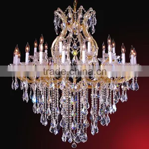 Wedding Hall Decoration Lights Chandelier Crystal Pendants Hand Blown Glass Chandelier 81148 thumbnail-1