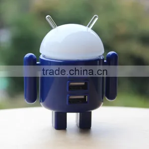 Cheap Funny Cute Robot 3 Ports Usb 2.0 Hub for Promotions thumbnail-4