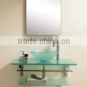 European Style Glass Basin, Glass Sink YO-G086C thumbnail-1