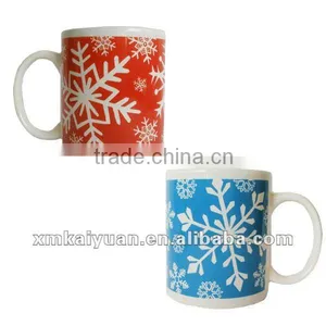 Ceramic Mug With Snowflake thumbnail-1