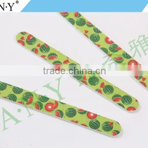 Nail Shape and Polishing Watermelon Printed Nail File Emery Sand thumbnail-3