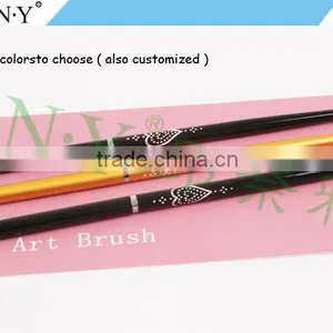 ANY Nail Art Beauty Caring Metal Handle Super Thin Brush for Nail Art thumbnail-5