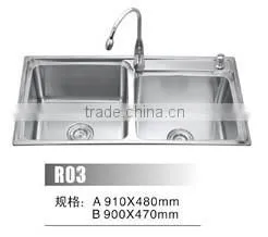 New Products Upc Approved Stainless Steel High Quality Bathroom Sink thumbnail-6