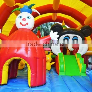 Hot Sale Kids Inflatable Trampoline Inflatable Playground Rentals thumbnail-3