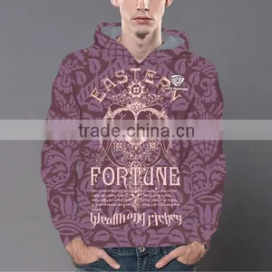 Custom High Quality Sublimation Hoodies, Pullover Hoodies thumbnail-5