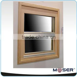 Australia Style Single Hung Oak Wood Lift Window thumbnail-1