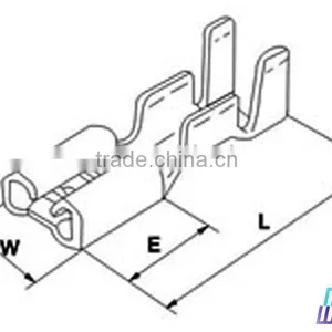 4.8/187 Flat Terminal Connector thumbnail-1