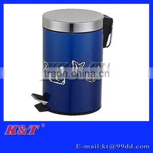 Fine Quality Stainless Steel Garbage Bin thumbnail-1