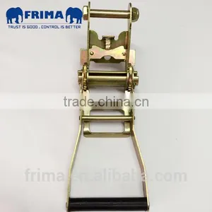 2"/5Ton Metal Handle Ratchet Buckle for Ratchet Tie Down, Ratchet Strap, Lashing Strap thumbnail-4