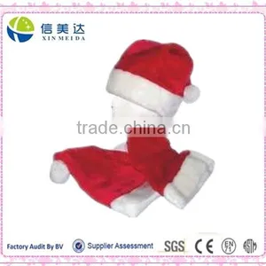 Child Size Plush Santa Claus Hat thumbnail-1