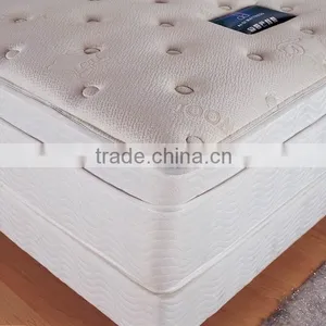 Hilton Hotel Mattress Standard Well Pocket Spring Wool Knitting Fabric Mattress AC-1010 thumbnail-3
