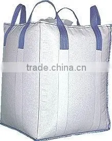 1000kg pp Big Bag With Fill Spout and Discharge Spout /loops Cross Corner thumbnail-1