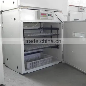High Hatching Rate 528 Eggs Fully Automatic Incubator With CE Supported Supplier's Choice thumbnail-1