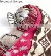 Jacquard Sherpa Fabric thumbnail-1