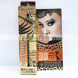 2015 Excellent Quality Black Color 3d Fiber Lashes Mascara Leopard Tube thumbnail-1