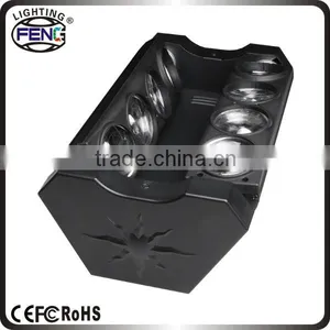8 Heads Bee Eye 2 Linear Rotation Led Spider Wash Beam Lights thumbnail-3