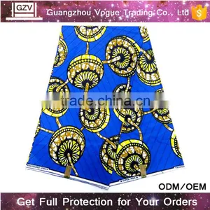 China Factory High Quality Comfortable 100% Cotton Modern African George With Blouse-fabric for Men thumbnail-3