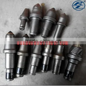 Tungsten Carbide Tipped Coal Mine Picks 42CrMo Steel Brazed Drill Chisel Coal Cutter Mining Bits thumbnail-1