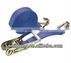 4" 75mm 10T Ratchet Tie Down Ratchet Strap thumbnail-1