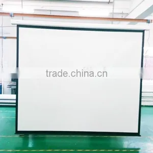 Best Price Steel Case Motorized Projector Screen With Matte White for Business Meeting and Class Room thumbnail-1