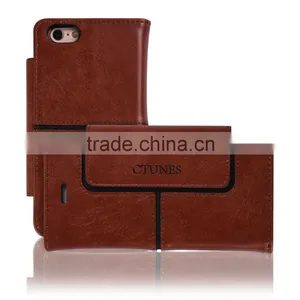C&T Detachable 2in1 Leather Wallet Case Removable Cover for IPhone 7 thumbnail-3