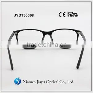 Wholesale Acetate Optical Frames Black Prescription Glasses thumbnail-5