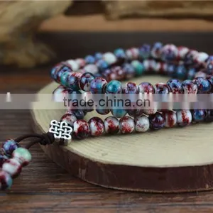 Bead Ceramic Wristband Bracelet , Chaplet Bracelet Popolar and Colors thumbnail-1