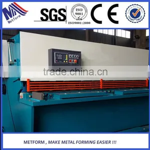 Aluminum Sheet Hydraulic Plate Cutting Machine E21 With Shearing Machine Blade thumbnail-2