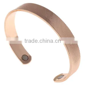 Wholesale Fashion New Design Health Jewelry Cooper Cuff Bio Magnetic Bracelet Bangles thumbnail-5
