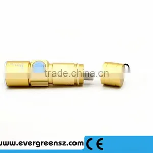 300 Lumen Zoomable Q5 LED Flashlight Focus Torch Lamp Adjustable thumbnail-6