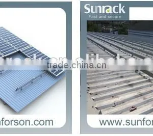 Inclined Rooftop Solar Panel Structures thumbnail-2