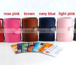 Women Men Fashion Business ID Credit Card Holder Pocket Handbag Purse Case thumbnail-2