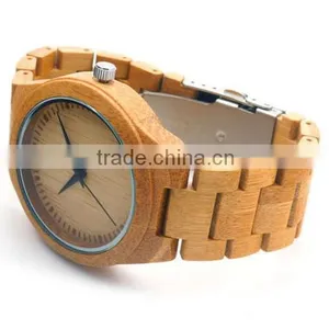 FS FLOWER - China Wholesale Wood Wrist Watch At Shenzhen Light Weight In Bulk Quantity thumbnail-3
