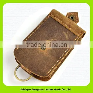 15114 Custom Leather Key Holder Wallet Leather Key Case thumbnail-1