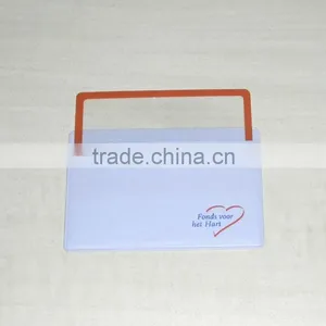 Hot Sale Business Card Pvc Magnifier / Card Size Magnifier Bookmark thumbnail-1
