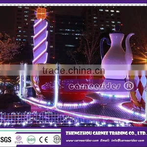 Carnival Equipment , Rotary Coffee Cups Rides Family Amusement Carnival Equipment thumbnail-5
