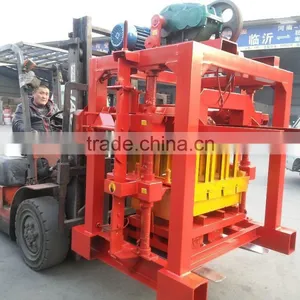 QTJ4-40 Hollow Block Machine Made in China/lower Cost Columbia Concrete Block Machine thumbnail-5