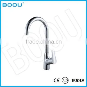 (B8217-11J) Single Handle High Quality Brass Kitchen Faucet thumbnail-1