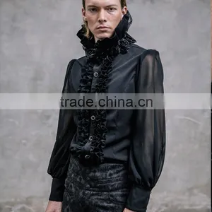 Devil Fashion 2015 Latest Men's Gothic Shirt SHT00301 thumbnail-1