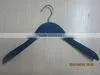 The HEAD Curved Wooden Suit Hanger,blue Colour Adult Clothes Hanger With Soft Painting thumbnail-1
