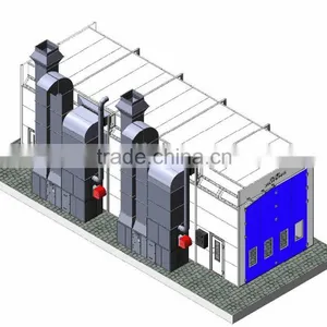 JF Room Paint Bake Car/truck/furniture Spray Booth Big Workpiece Painting Baking ( CE Certification 2 Years Warranty Time) thumbnail-3