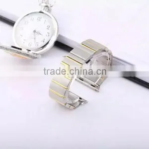New for Apple Watch Band Stainless Steel, Luxury Metal Strap For Apple IWatch thumbnail-6