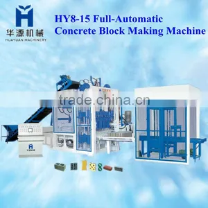 2012 Hot Sale Block Making Machine (HYM8-15) Manual Concrete Block Machine thumbnail-1