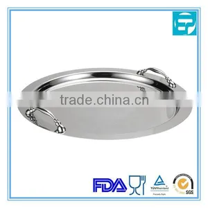 Flat Stainless Steel Rosting Pan thumbnail-2
