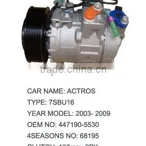 Auto A/C Compressor For ACTROS 447190-5530 El Compressor 7SBU16 thumbnail-1