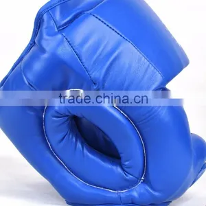 Professional Thicken High Quality PU Boxing or Sanda Customized Head Guard for Sports Safty thumbnail-5